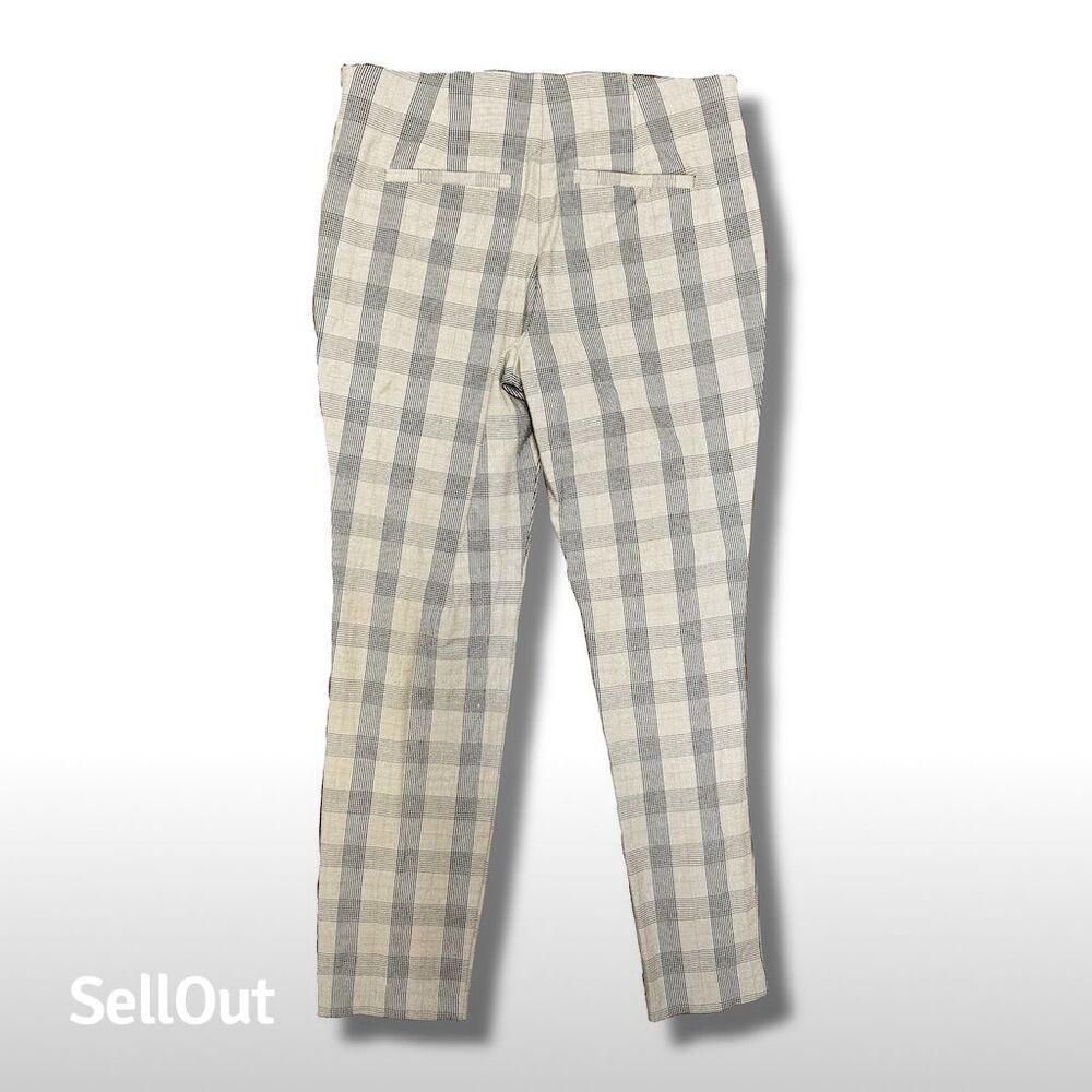 A New Day Women's Plaid Side Zipper Dress Pants Size 28 Multicolor - Picture 2 of 7